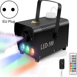 ZQ-B317 500W LED Full Color Afstandsbediening Mist machine kleur rookgenerator stage verlichting bar verlichting  specificatie: EU-stekker