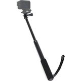 GoPro universele aluminium legering Selfie Stick met GoPro Adapter  lengte: 31cm-103cm(Black)