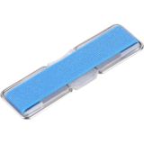 2 in 1 verstelbare universele Mini zelfklevende houder standaard + Slim vinger Grip  grootte: 7.3 x 2.2 x 0.3 cm  voor iPhone  Galaxy  Huawei  Xiaomi  LG  HTC en Tablets(Blue)