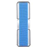 2 in 1 verstelbare universele Mini zelfklevende houder standaard + Slim vinger Grip  grootte: 7.3 x 2.2 x 0.3 cm  voor iPhone  Galaxy  Huawei  Xiaomi  LG  HTC en Tablets(Blue)