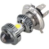 H4 DC9-18V / 4 7W (H)2.2W(L) / 6000K / 500LM Motorcycle LED Koplamp met COB Lamp Kralen