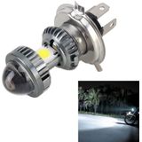 H4 DC9-18V / 4 7W (H)2.2W(L) / 6000K / 500LM Motorcycle LED Koplamp met COB Lamp Kralen