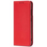 Voor Samsung Galaxy S20 FE 5G / S20 Fan Edition / S20 Lite Sterk Magnetisme Liquid Feel Horizontale Flip Lederen case met Holder & Card Slots & Wallet(Red)