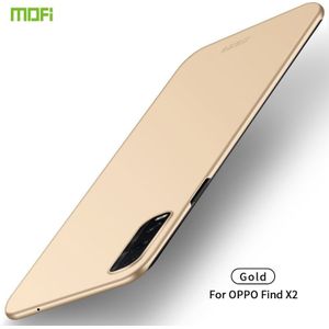 Voor OPPO Find X2 MOFI Frosted PC Ultra-thin Hard Case (Gold)