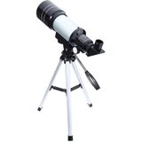 F36050 Draagbare professionele High-Definition High Times Espace telescoop Spotting Scope met aluminiumlegering Tripod(Silver)