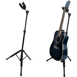 Gravity Self-locking Folding Vertical Pipa Bass Universal Guitar Stand