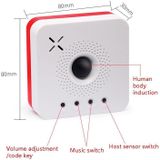 Wireless Human Body Sensing Doorbell Help Call Alarm  Style: Host