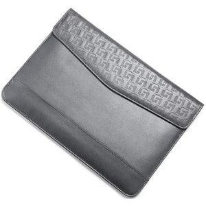 Horizontale relif notitieboekje voering tas ultradunne magnetische holster  toepasselijk model: 14-15 inch