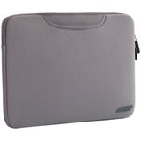 Portable 12 inch lucht doorlatende Laptoptas voor MacBook  Lenovo en andere Laptops  Afmetingen: 32 x 21 x 2 cm (grijs)