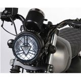 Motorfiets Arrowhead Reticular Retro Lamp LED Koplamp Modificatie Accessoires voor CG125 / GN125 (Geel)