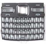 Mobiele telefoon Keypads huisvesting vervanging met menuknoppen / toetsen voor Nokia E72(Silver)