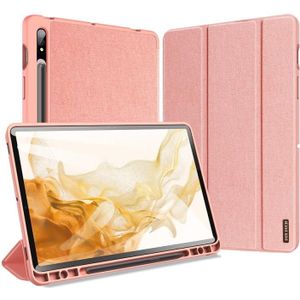 Voor Samsung Galaxy Tab S8 DUX DUCIS DOMO Serie Magnetische PU-lederen tabletcase