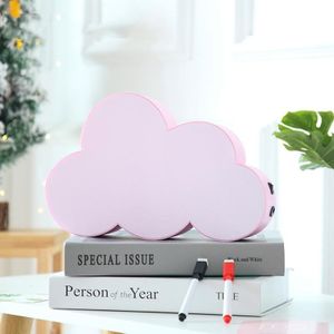 HS-007 LED-letter DIY Wolken Wisbaar Message Board Confession Lamp (Pink)