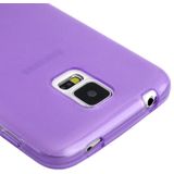 Gladde TPU hoesje voor Samsung Galaxy S5 / G900(paars)