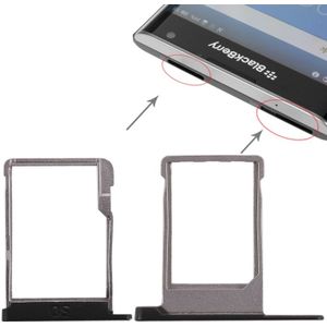 SIM-kaarthouder + Micro SD Card lade voor Blackberry Priv (zwart)