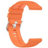 Voor Garmin Venu 2 22 mm Cross Textured Solid Color siliconen horlogeband