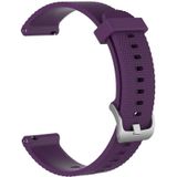 Slimme horloge siliconen polsband horlogeband voor POLAR Vantage M 22cm (paars)