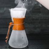 Hittebestendig glas koffiepot handige hand gemaakte pot  specificatie: 600ml koffiepot
