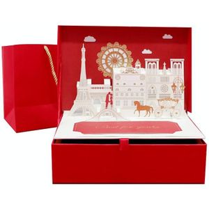 Love Story driedimensionale Gift Box Creative Gift Packaging Box  Kleur: Klein (Pakket 1 )