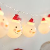 3m Snowman LED vakantie tekenreeks licht  20 LEDs USB plug warme Fairy decoratieve lamp voor Kerstmis  Party  slaapkamer (warm wit)