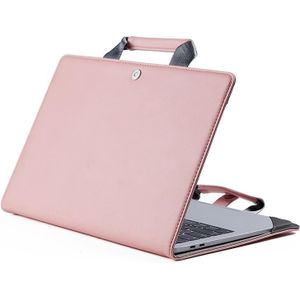 Boekstijl Laptop Beschermhoes Handtas voor MacBook 15 inch