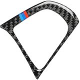 2 in 1 Auto Carbon Fiber Stuurwielknop 3-Color B Decoratieve Sticker voor BMW X3 2018-2020 / X4 2019-2020  Links en Right Drive Universal