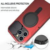 Voor iPhone 15 Pro Camera Shield MagSafe Holder Life Waterdichte telefoonhoes