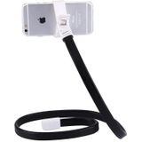 Flexibele clip mount houder met klem basis  voor iPhone  Galaxy  Huawei  Xiaomi  LG  HTC en andere smartphones (wit)