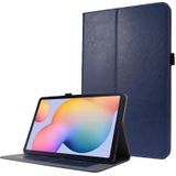 Voor Samsung Galaxy Tab S7 / SM-870 Crazy Horse Texture Horizontale Flip Lederen case met 2-vouwbare Houder & Kaartsleuf (Donkerblauw)