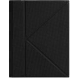 Voor iPad 10e Gen 10.9 2022 B10 Driehoek Houder Tablet Bluetooth Toetsenbord Lederen Case (Zwart)