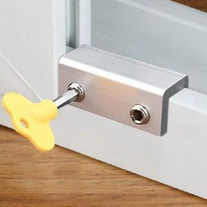 Kinder Veiligheidsguard anti-diefstal deur venster Stopper  specificaties: Double hole