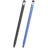 Universele twee-ene rubberen penps capacitieve stylus pen met magnetische dop