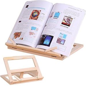 Houten frame boek lezing boekenplank beugel ondersteuning Tablet PC Music stand tekening ezel