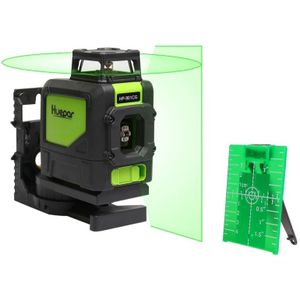 901CG H360 graden / V130 graden Laser-niveau die betrekking hebben op muren en vloeren 5 lijn Green Beam IP54 Water / stof proof(Green)