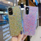Voor Samsung Galaxy S23 5G Glitter Glitter Drop Glue TPU Telefoonhoes (Rood)