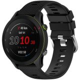 Voor Garmin Vivomove Sport 20 mm effen kleur zachte siliconen horlogeband