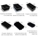 2 stks Bar Whisky Silicone Ice Tray Mold  Specificatie: 37 Grid Honeycomb Cover