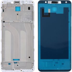 Front behuizing LCD-frame bezel voor Xiaomi Redmi 5 (wit)