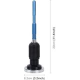 PS-5506 universele auto magnetische dak Mount basis radio AM/FM antenne versterkte antenne (blauw)