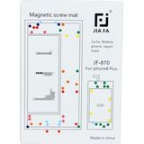 JIAFA magnetische schroeven Mat voor iPhone 8 Plus