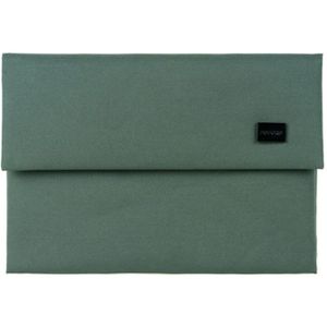 POFOKO e200 serie polyester waterdichte laptop sleeve tas voor 13 inch laptops (groen)