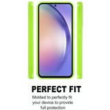 Voor Samsung Galaxy A54 5G GOOSPERY PEARL JELLY schokbestendig TPU telefoonhoesje (fluorescerend groen)