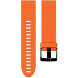 Fenix 5S Quick verwisselbare siliconen polsband 20mm (oranje)