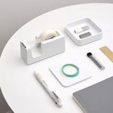 Originele Xiaomi Mijia Kaco LEMO Tape Dispenser met 2 rollen Tapes & nietjes