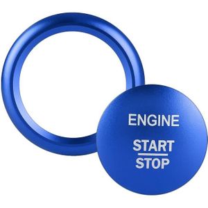 Auto Motor Start Sleutel Drukknop Ring Trim Sticker Decoratie voor Mercedes-Benz A-Klasse 2013-2018 / C-Klasse 2015-2018 / GLA