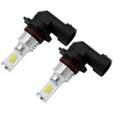 2 stks 9005 HB3 72W 1000LM 6000-6500K Super Bright White Light Auto Mist LED-lampen  DC 12-24V (Ice Blue Light)