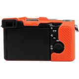 PULUZ Soft Silicone Beschermhoes voor Sony A7C / ILCE-7C (Oranje)