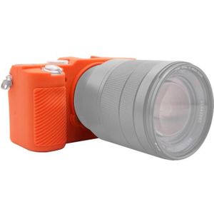 PULUZ Soft Silicone Beschermhoes voor Sony A7C / ILCE-7C (Oranje)