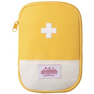 4 stks reizen thuis draagbare medische tas  kleur: geel groot