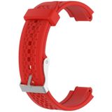 Vrouwelijke verstelbare polsband voor Garmin Forerunner 25 (rood)